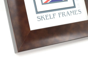 Serif Bronze Square Frame