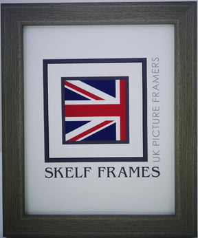 Flat Brushed Grey Frame