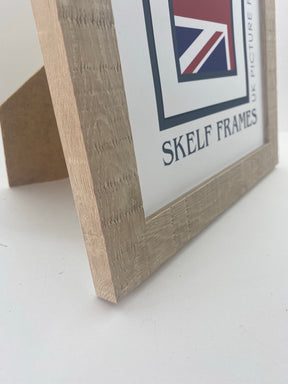 Natural Orangebox Wood Grain Effect Square Frame