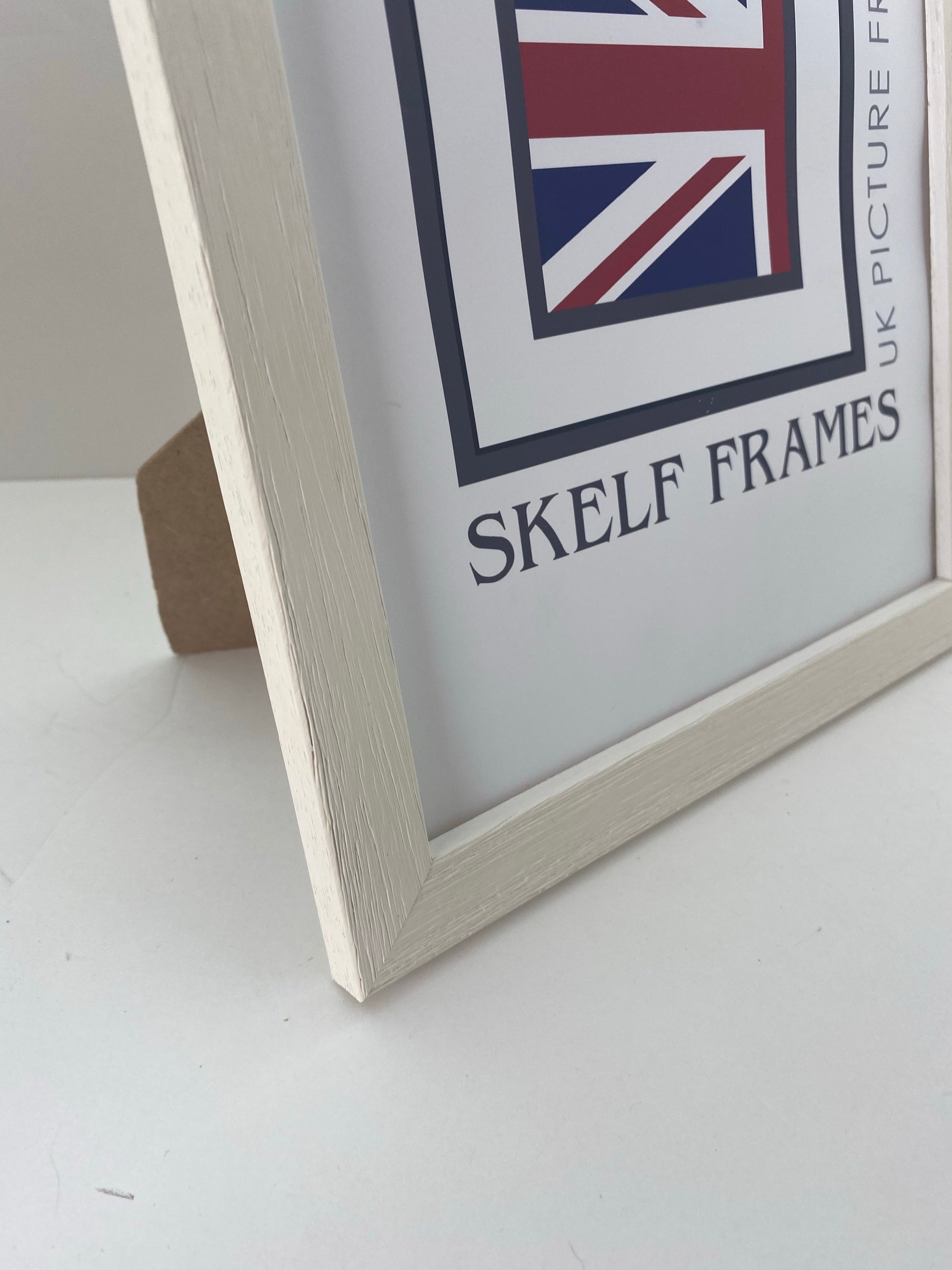 White Thin Driftwood Frame