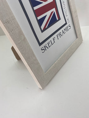 White Orangebox Wood Grain Effect Frame