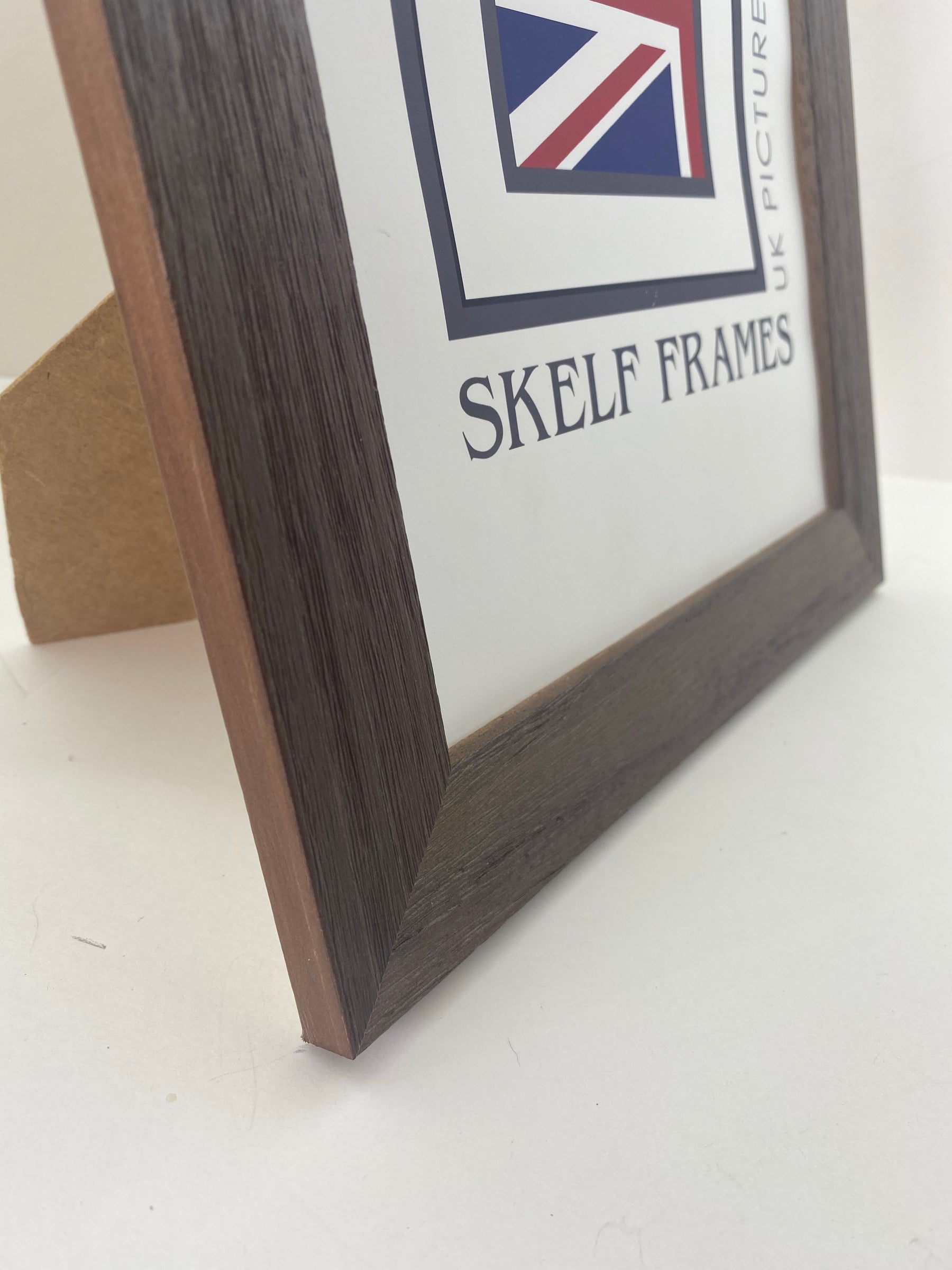 Brown Wide Driftwood Frame