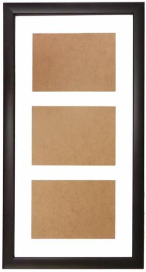 20 x 10 Matt Black Frame