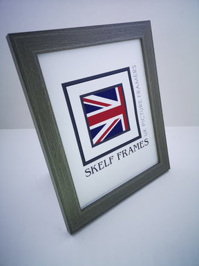 Flat Brushed Grey Frame
